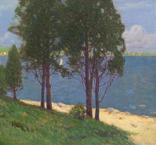 Charles Warren Eaton Connecticut Lake